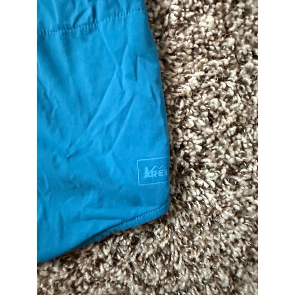 REI Co-op Mens Blue Short Sleeve Hiking Button Down Shirt Mesh Back Size M - Picture 3 of 7